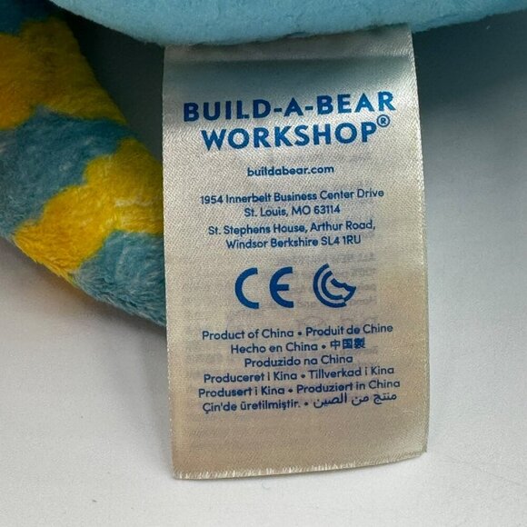 Build-A-Bear Stormfly Dragon Plush Retired How To Train Your Dragon Blue/Yellow - Picture 8 of 11